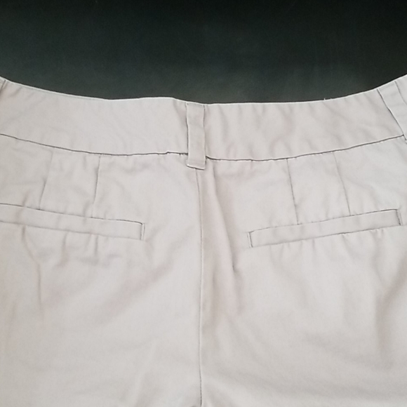 Loft cotton shorts, gray color - Picture 4 of 5